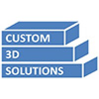 Custom 3D Solutions logo, Custom 3D Solutions contact details