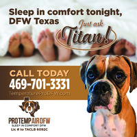 TemperaturePro DFW logo, TemperaturePro DFW contact details