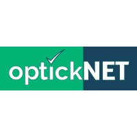 OptickNET logo, OptickNET contact details