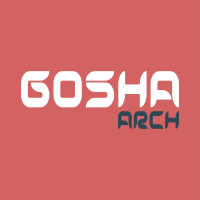 GoshaArch logo, GoshaArch contact details