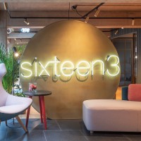 sixteen3 logo, sixteen3 contact details