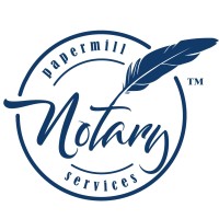 Papermill Notary Services, LLC logo, Papermill Notary Services, LLC contact details