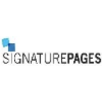 SignaturePages logo, SignaturePages contact details