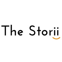 The Storii logo, The Storii contact details