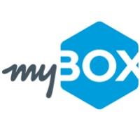 myBOX logo, myBOX contact details