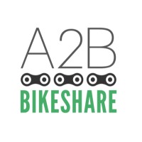 A2B Bikeshare logo, A2B Bikeshare contact details