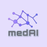 MedAI logo, MedAI contact details