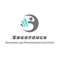 The ErgoTouch logo, The ErgoTouch contact details