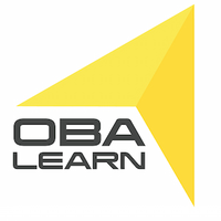 OBALearn logo, OBALearn contact details