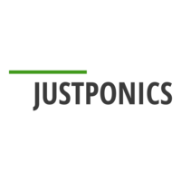 Justponics logo, Justponics contact details