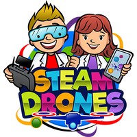 STEAM Drones logo, STEAM Drones contact details