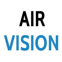 AirVision logo, AirVision contact details