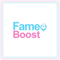 FameoBoost logo, FameoBoost contact details