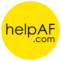 HelpAF logo, HelpAF contact details