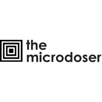 The Microdoser logo, The Microdoser contact details