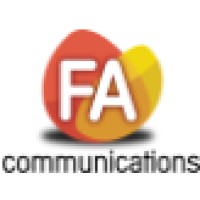 F.A. Communications logo, F.A. Communications contact details