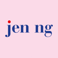 Jen Ng, Design logo, Jen Ng, Design contact details