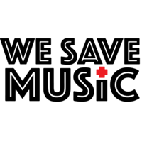 We Save Music logo, We Save Music contact details