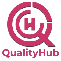 QualityHub logo, QualityHub contact details