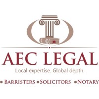 AEC LEGAL logo, AEC LEGAL contact details