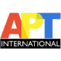 APT International logo, APT International contact details