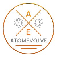 AtomEvolve logo, AtomEvolve contact details