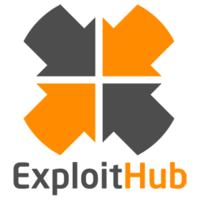 ExploitHub logo, ExploitHub contact details