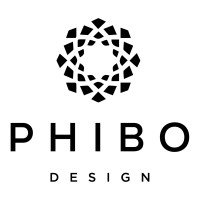 PHIBO design logo, PHIBO design contact details