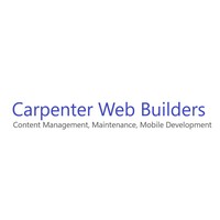 Carpenter Web Builders logo, Carpenter Web Builders contact details