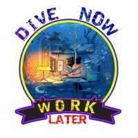 Dive Now Work Later logo, Dive Now Work Later contact details