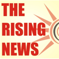 The Rising News logo, The Rising News contact details