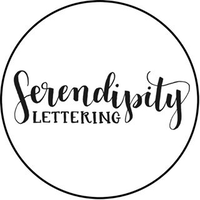 Serendipity Lettering logo, Serendipity Lettering contact details