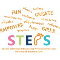 STEPS for Girls at UW Stout logo, STEPS for Girls at UW Stout contact details