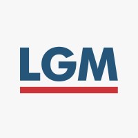 L.G.M logo, L.G.M contact details