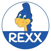 REXX logo, REXX contact details