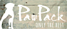 PawPack logo, PawPack contact details