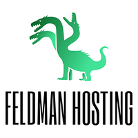 Feldman Hosting logo, Feldman Hosting contact details