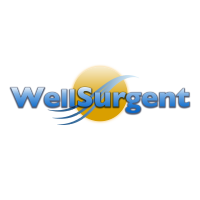 WellSurgent logo, WellSurgent contact details