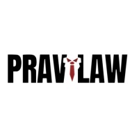 PraviLaw logo, PraviLaw contact details