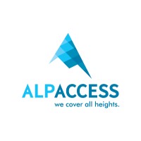 AlpAccess logo, AlpAccess contact details