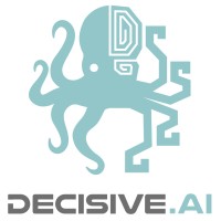 Decisive AI logo, Decisive AI contact details