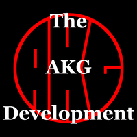 The AKG Development logo, The AKG Development contact details