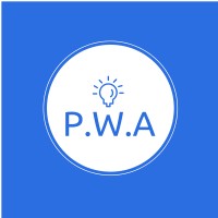 P.W.A logo, P.W.A contact details