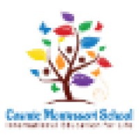 Cosmic Montessori Community logo, Cosmic Montessori Community contact details