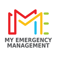 My Emergency Management logo, My Emergency Management contact details