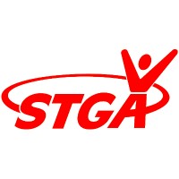 STGA logo, STGA contact details