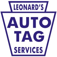 Leonard's Auto Tag Service logo, Leonard's Auto Tag Service contact details