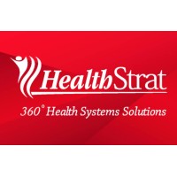 HealthStrat logo, HealthStrat contact details