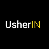 UsherIN logo, UsherIN contact details