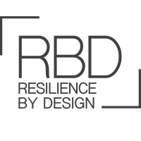 Resilience by Design logo, Resilience by Design contact details